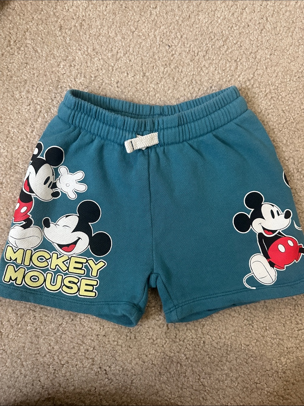 Zara Mickey Mouse @ Disney Plush Shorts